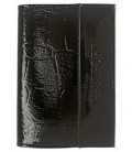 Обложка для паспорта «Кинг» 4334 95*135 мм, рифленая черная