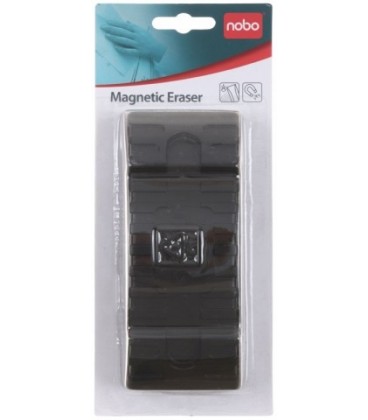 Стиратель для очистки досок Nobo Magnetic Eraser магнитный черный