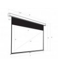 Экран настенный моторизированный Ligra Cinedomus 457643 Cinedomus MW