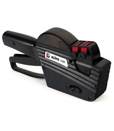 Этикет-пистолет двустрочный Blitz C20 10 символов