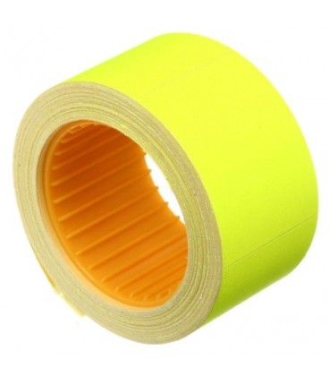 Ценник на клейкой основе Economix 30*40 мм, 150 шт., прямоугольный, желтый