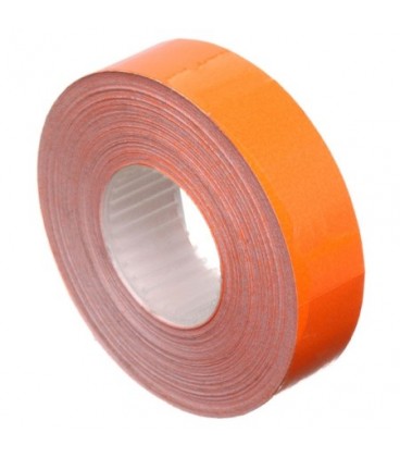 Этикет-лента двустрочная Economix 23*16 мм, 700 шт., прямоугольная, оранжевая