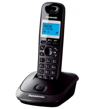 Телефон KX-TG2511RU Panasonic беспроводной темно-серый металлик