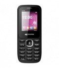 Телефон мобильный Micromax X406 Black, корпус черного цвета