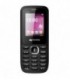 Телефон мобильный Micromax X406 Black, корпус черного цвета