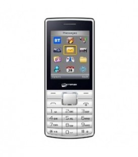 Телефон мобильный Micromax X705 White, корпус белого цвета