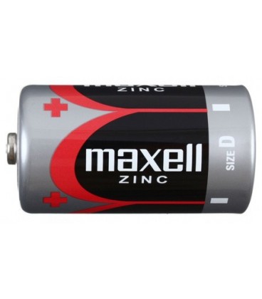 Батарейка солевая Maxell Zinc D, R20, 1.5V