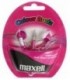 Наушники-вкладыши стерео Maxell Colour Budz фиолетовые