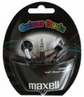 Наушники-вкладыши стерео Maxell Colour Budz черные