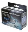 Салфетки чистящие для портативной техники Notebook Clean Compact 10*2 шт.