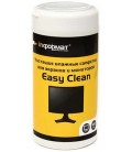 Салфетки чистящие для мониторов Easy Clean 100 шт., в тубе