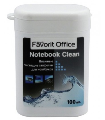 Салфетки чистящие для ноутбуков Favorit Office 100 шт., Noteebook Clean
