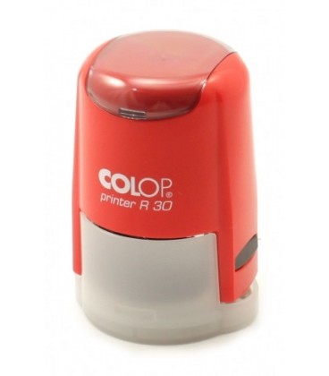 Автоматическая оснастка Colop PR30 в боксе для клише печатидиаметр 248-30 мм, корпус красный