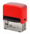 Автоматическая оснастка Colop C60 для клише штампа 76*37 мм, корпус красный