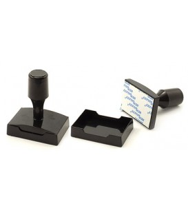 Оснастка пластиковая для штампов (с высокой ручкой) для клише штампа 60*40 мм, марка BP-08 (60*40), корпус черный