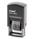 Нумератор полуавтоматический Trodat 4836 тип 4836, 6 разрядов, высота шрифта 3,8 мм
