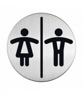 Пиктограмма информационная «WC дамский/мужской»