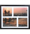 Фоторамка пластиковая «Керс» KF2530 2*10*15 см+2*10*10 см (32*27 см), черная