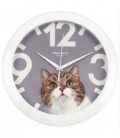 Часы настенные «Тройка» «Кот»