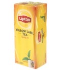 Чай Lipton Yellow Label Tea 50 г, 25 пакетиков, черный чай