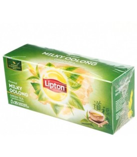 Чай Lipton 40 г, 25 пакетиков, Orienta Milky Oolong Green Tea, чай зеленый с ароматом молока