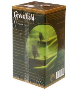 Чай Greenfield 50 г, 25 пакетиков, Flying Dragon, зеленый чай