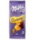 Шоколад Milka 90 г, молочный шоколад с карамельной начинкой