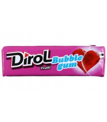 Жевательная резинка Dirol без сахара 13,6 г, Bubble gum
