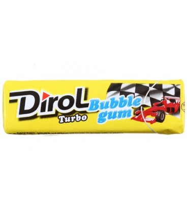 Жевательная резинка Dirol без сахара 13,6 г, Turbo Bubble gum