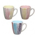 Чашка керамическая 75*85 мм, ассорти