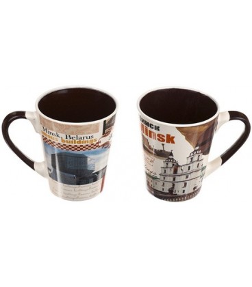 Набор чашек керамических 2 шт., 80*100 мм, 325 мл.