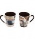 Набор чашек керамических 2 шт., 80*100 мм, 325 мл.