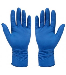 Перчатки латексные хозяйственные Flexy Gloves размер ХL, синие