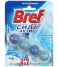 Блок для унитаза Bref 4в1 «Сила-Актив» 50 г, «Океанский бриз»