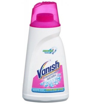 Пятновыводитель и отбеливатель Vanish Oxi Action 1000 мл, «Кристальная белизна»