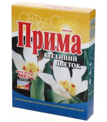 Порошок стиральный «Виксан-Прима» 400 г, «Весенний цветок»