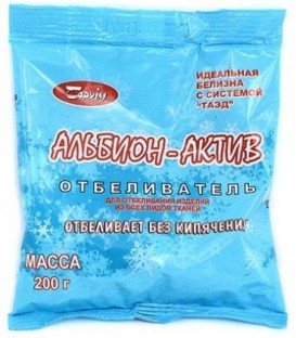 Отбеливатель для тканей «Альбион» 200 г