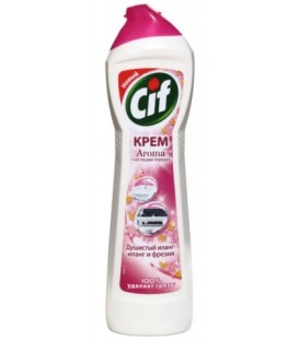 Крем чистящий Cif 500 мл, «Розовая свежесть»