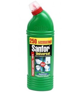 Средство для чистки Sanfor Universal 750+250 г, «Морской бриз»