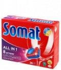 Средство для мытья посуды в посудомоечной машине Somat All In 1 26 шт.