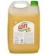 Средство для мытья посуды Lori 5000 мл (5 кг), «Нежный лимон»