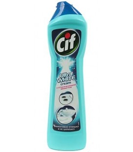 Средство для чистки сантехники Cif 500 мл, Ultra White