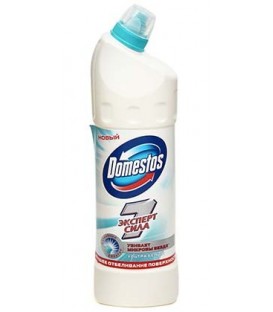 Средство для мытья сантехники Domestos 1000 мл, «Ультра Белый»