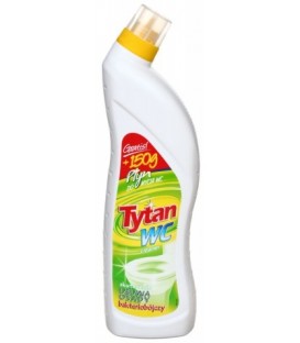 Моющее средство для туалета Tytan WC 700 г + 150 г, желтое