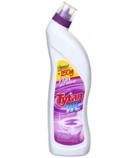 Моющее средство для туалета Tytan WC 700 г + 150 г, фиолетовое