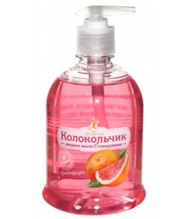 Жидкое мыло «Колокольчик» 500 мл, «Грейпфрут», с глицерином