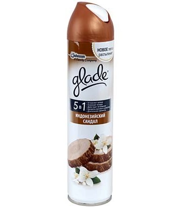 Освежитель воздуха Glade 300 мл, «Индонезийский сандал»