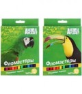 Фломастеры Animal Planet 12 цветов, толщина линии 1-2 мм, вентилируемый колпачок, ассорти (цена за 1 набор)