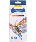 Карандаши цветные «Бабочки» 24 цвета, длина 175 мм