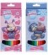 Карандаши цветные Tatty Teddy - my Blue Nose friends 12 цветов, длина 175 мм, ассорти